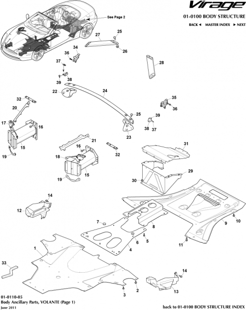 Part Diagram for Aston Martin 9G43-11262-AF