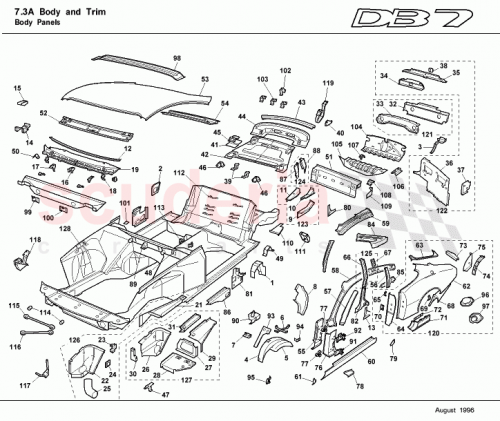 Part Diagram for Aston Martin 19-82957