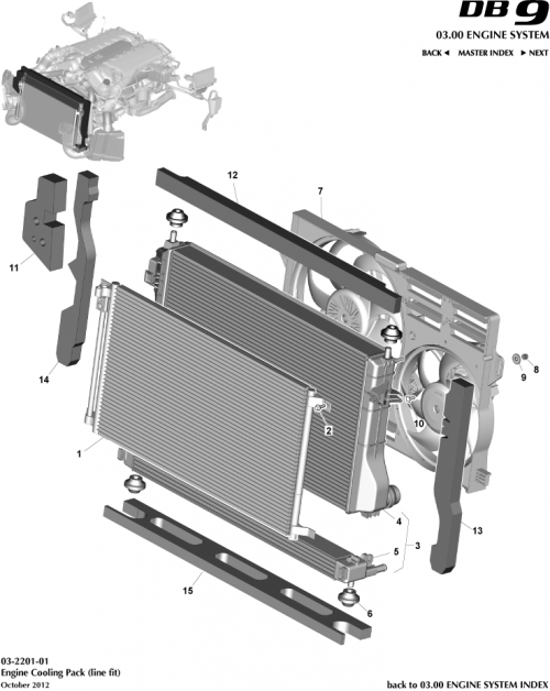 Part Diagram for Aston Martin 1R12-322666-AA/S-PK
