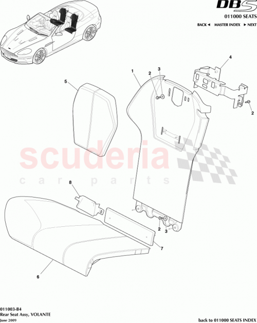 Part Diagram for Aston Martin 7G43-L64217-AC