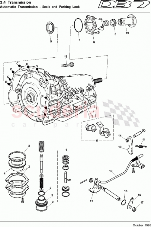 Part Diagram for Aston Martin 91312