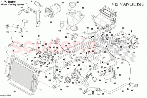Part Diagram for Aston Martin 1R12-342074-AA