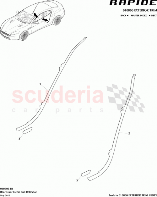 Part Diagram for Aston Martin AD43-112359-AA