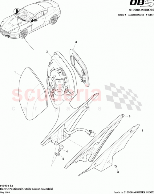 Part Diagram for Aston Martin AD33-17K06-BA