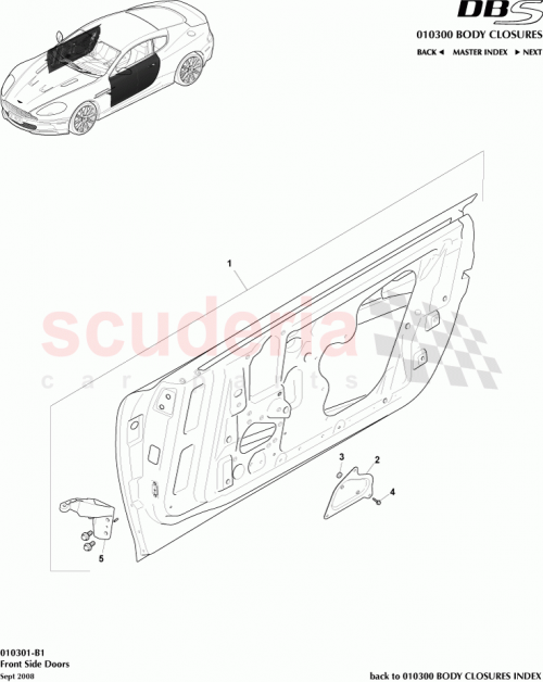 Part Diagram for Aston Martin 4G43-13282-BA