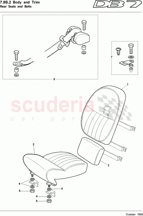 Part Diagram for Aston Martin 80-82694