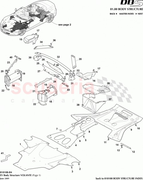 Part Diagram for Aston Martin 9G43-28114-AA