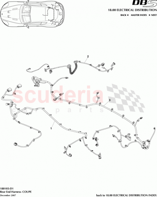 Part Diagram for Aston Martin 8D33-15B484-AB