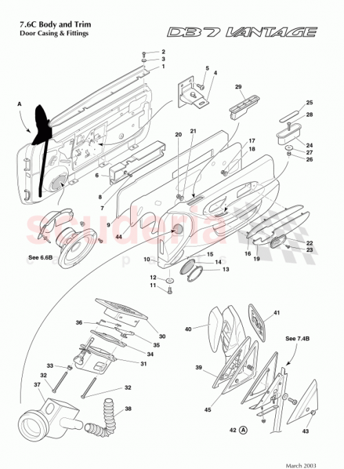 Part Diagram for Aston Martin 83-84026
