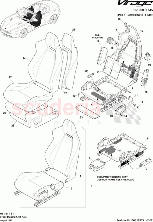 Part Diagram for Aston Martin ptofitem11