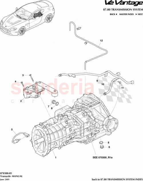 Part Diagram for Aston Martin 4G437J175BB