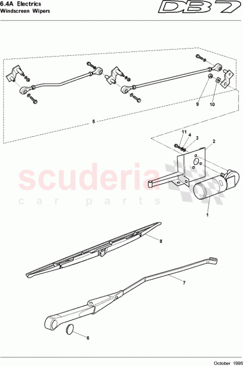 Part Diagram for Aston Martin 37-86186