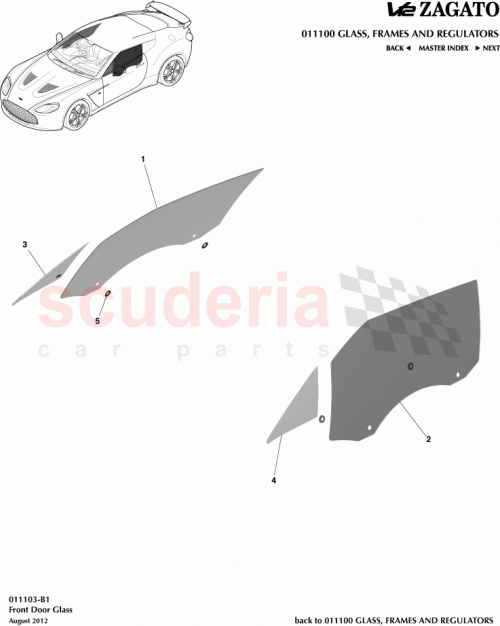 Part Diagram for Aston Martin CY83-C21411-BB