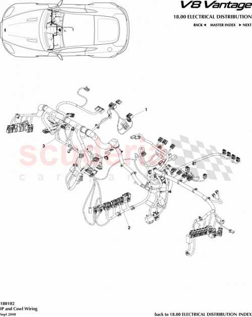 Part Diagram for Aston Martin 6G33-14B079-GD