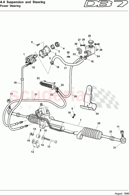 Part Diagram for Aston Martin 24-81036