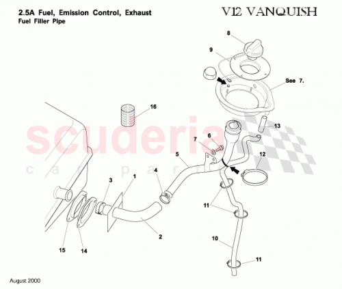 Part Diagram for Aston Martin 1R12340688AB