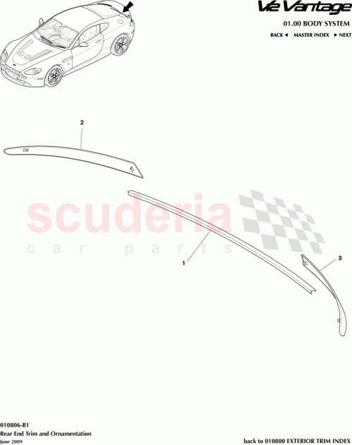 Part Diagram for Aston Martin 6G33-F20556-AA