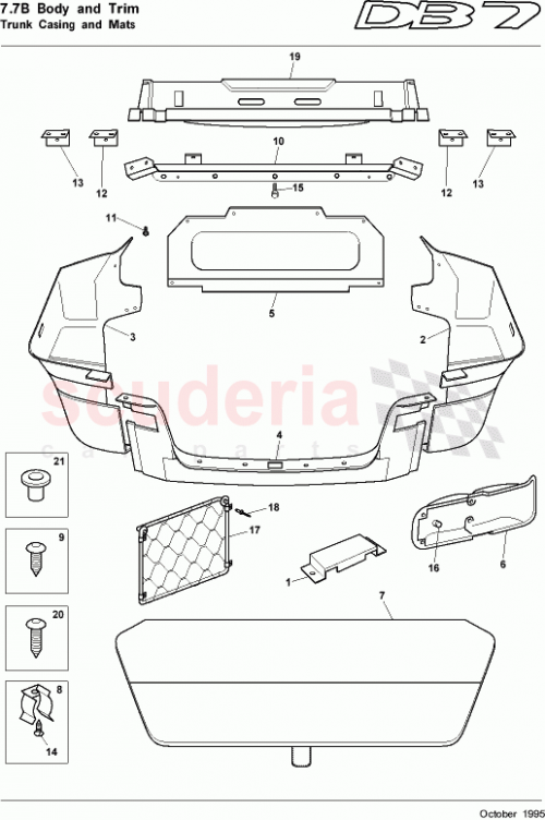 Part Diagram for Aston Martin 85-82614