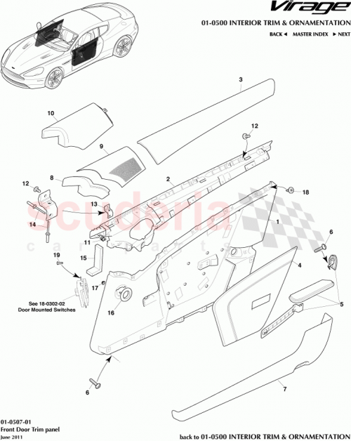 Part Diagram for Aston Martin 9G43-23940-AAW