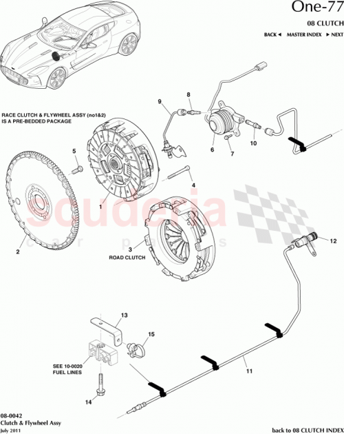 Part Diagram for Aston Martin AY23-7K502-AA