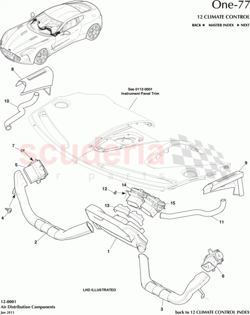 Part Diagram for Aston Martin AY93-24874-AA