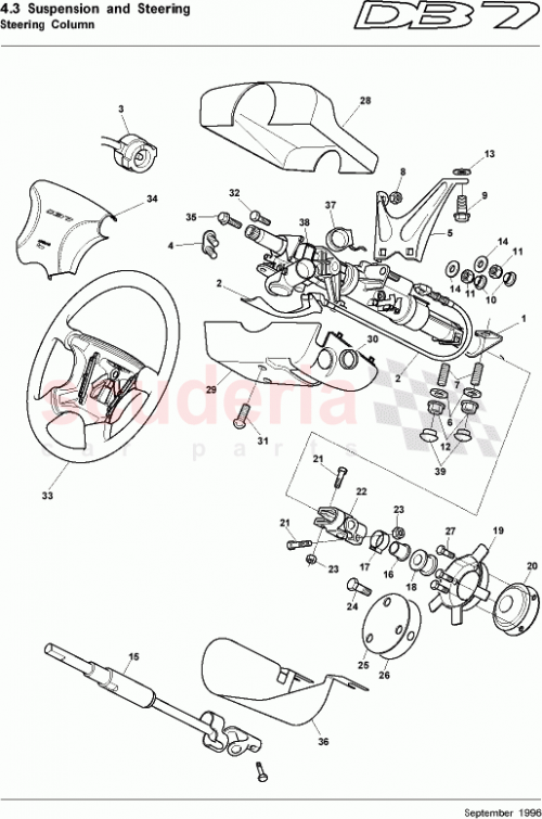 Part Diagram for Aston Martin 24-123098-AA