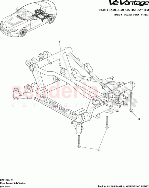 Part Diagram for Aston Martin 6R83-5A076-AA
