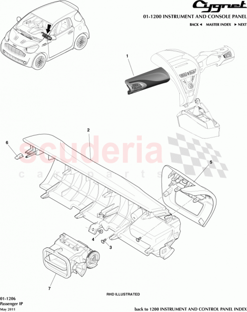 Part Diagram for Aston Martin AY2Y-C04563-CA