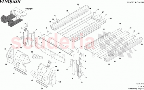 Part Diagram for Aston Martin 1R12-160358-AE