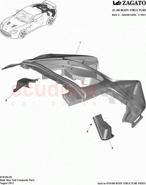 Part Diagram for Aston Martin CY83-16682-AA
