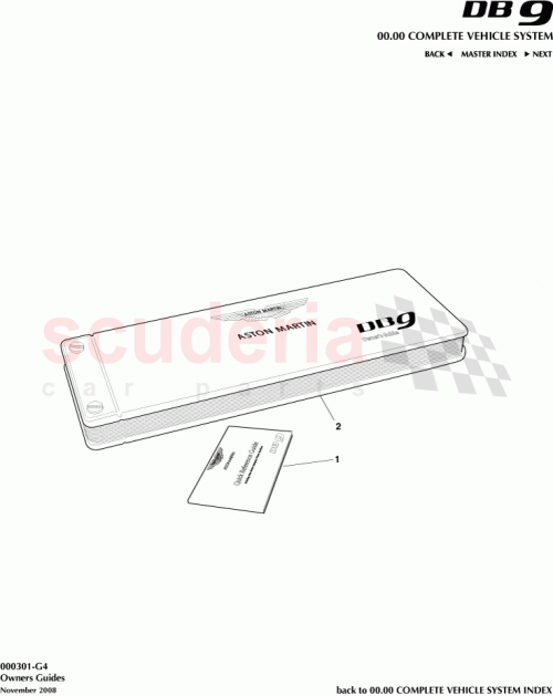 Part Diagram for Aston Martin 9G43-19G217-BA