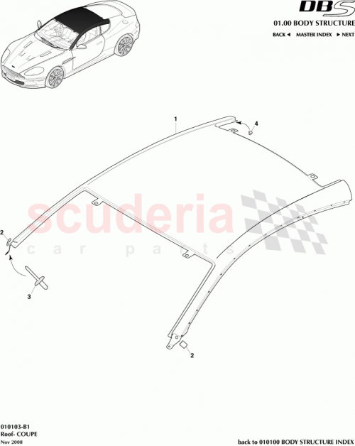 Part Diagram for Aston Martin 7G43-F456K00-AA