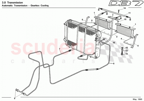 Part Diagram for Aston Martin 42-81650