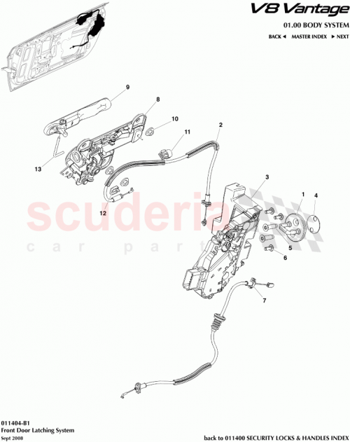 Part Diagram for Aston Martin 7G43226A60AA
