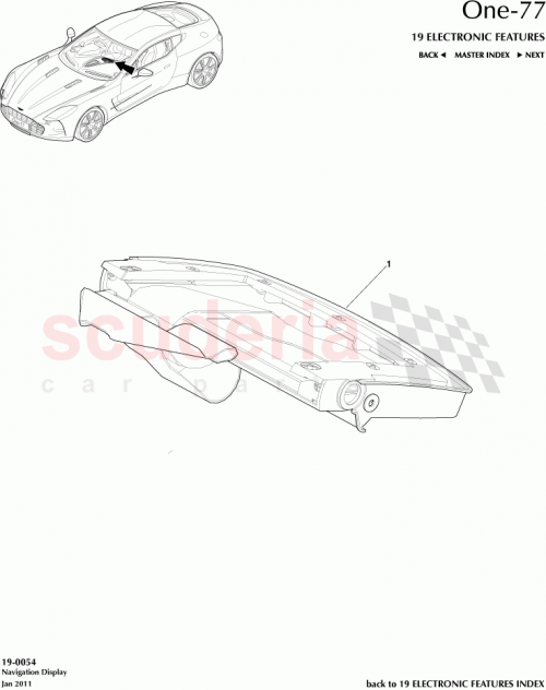 Part Diagram for Aston Martin 12023-03-7406-AC