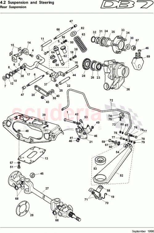 Part Diagram for Aston Martin 26-80840