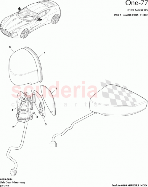 Part Diagram for Aston Martin 12023-03-8901-AC