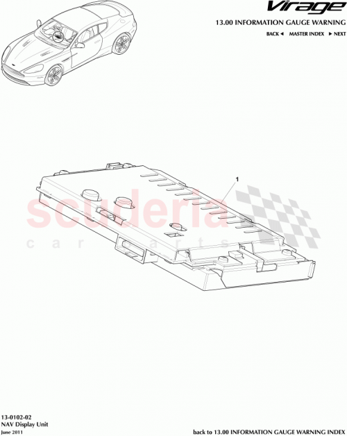 Part Diagram for Aston Martin CG4310E889AB