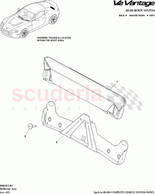 Part Diagram for Aston Martin 6G43-40-10356