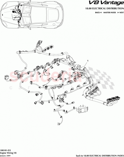 Part Diagram for Aston Martin BG337C078AC