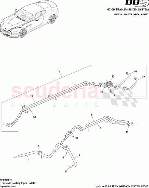 Part Diagram for Aston Martin 4G4335568AA