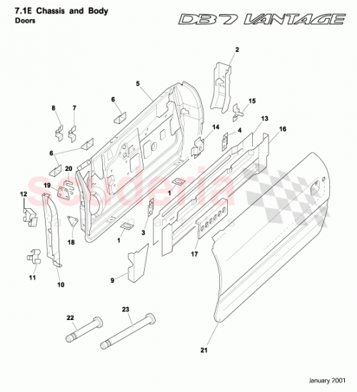 Part Diagram for Aston Martin 65-140078-AA