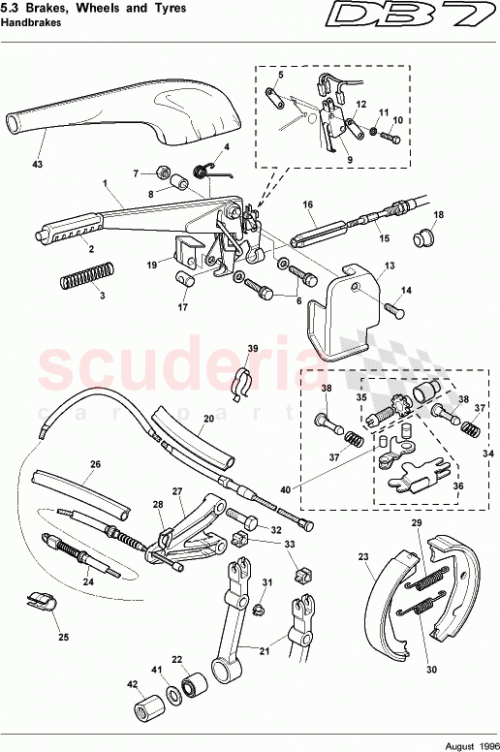 Part Diagram for Aston Martin 697192