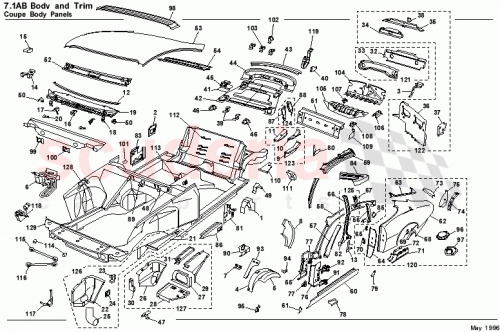Part Diagram for Aston Martin 19-84831