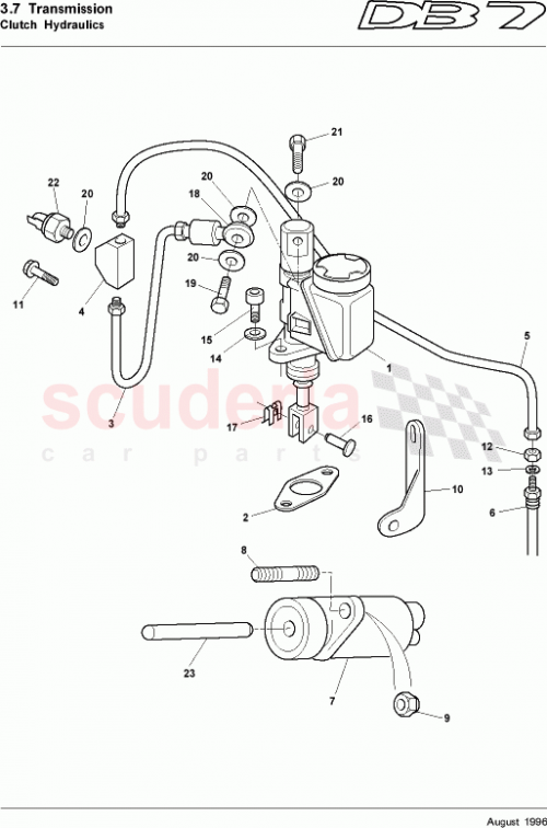 Part Diagram for Aston Martin 697189