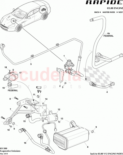 Part Diagram for Aston Martin AD439C177AA