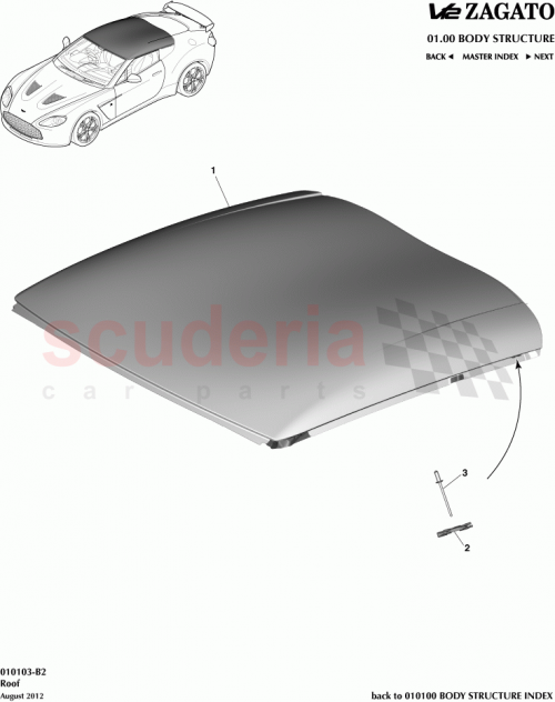 Part Diagram for Aston Martin CY83-502G02-BA