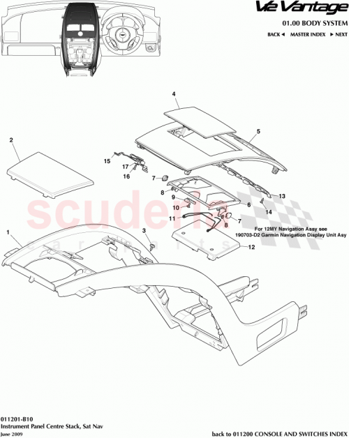 Part Diagram for Aston Martin 9G3355210ADW