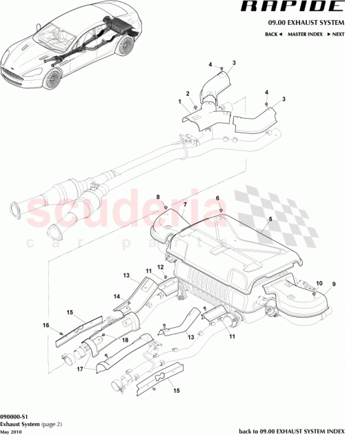 Part Diagram for Aston Martin AD435290BB