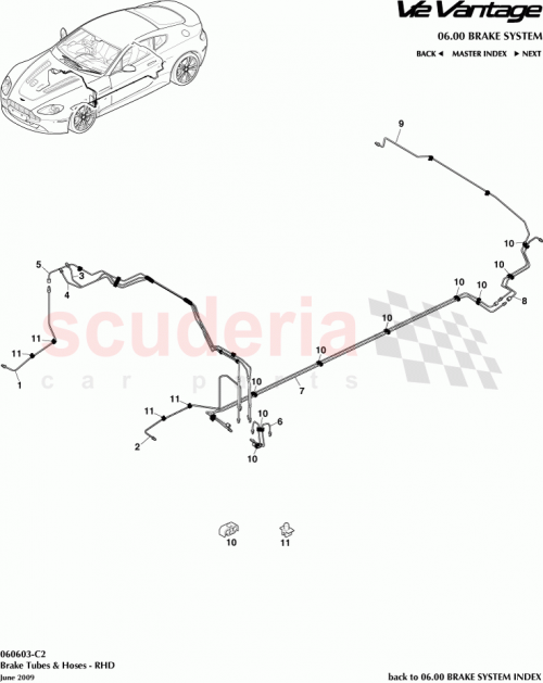 Part Diagram for Aston Martin 6G432263AB